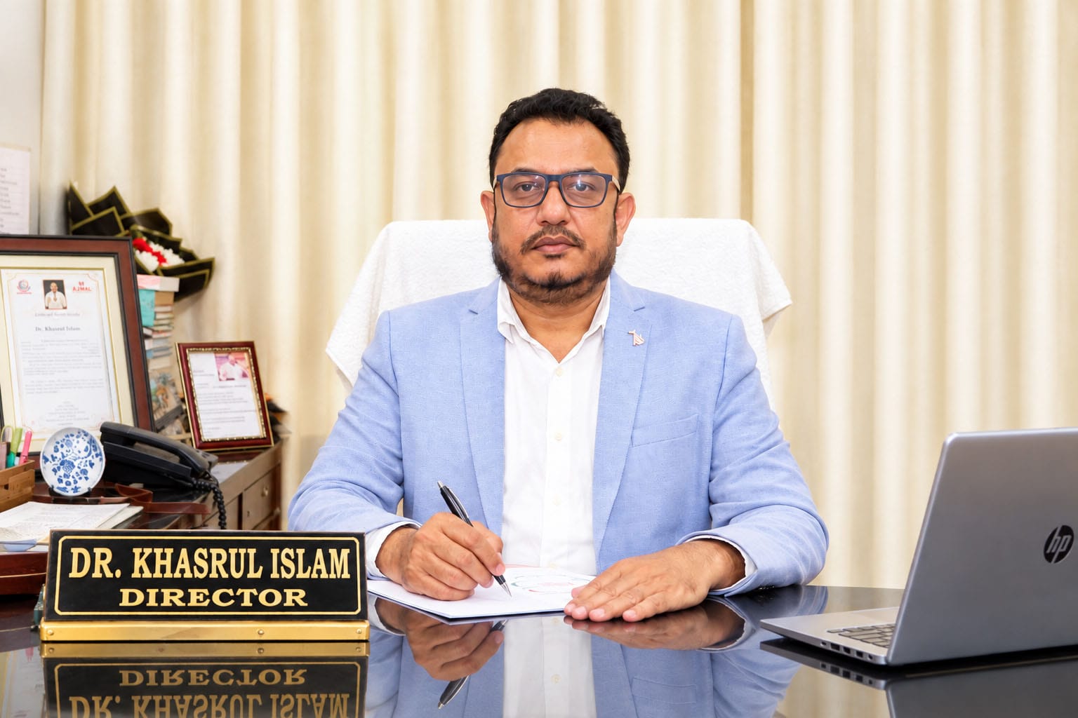 DR. KHASRUL ISLAM, DIRECTOR OF AJMAL FOUNDATION AND COO OF AJMAL CSR